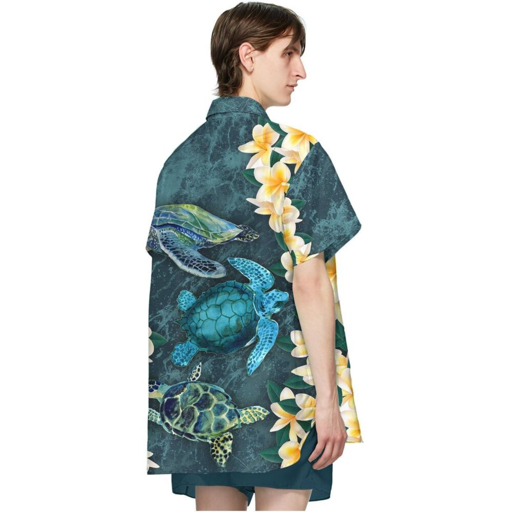 Plumeria Turtle Hawaii Shirt