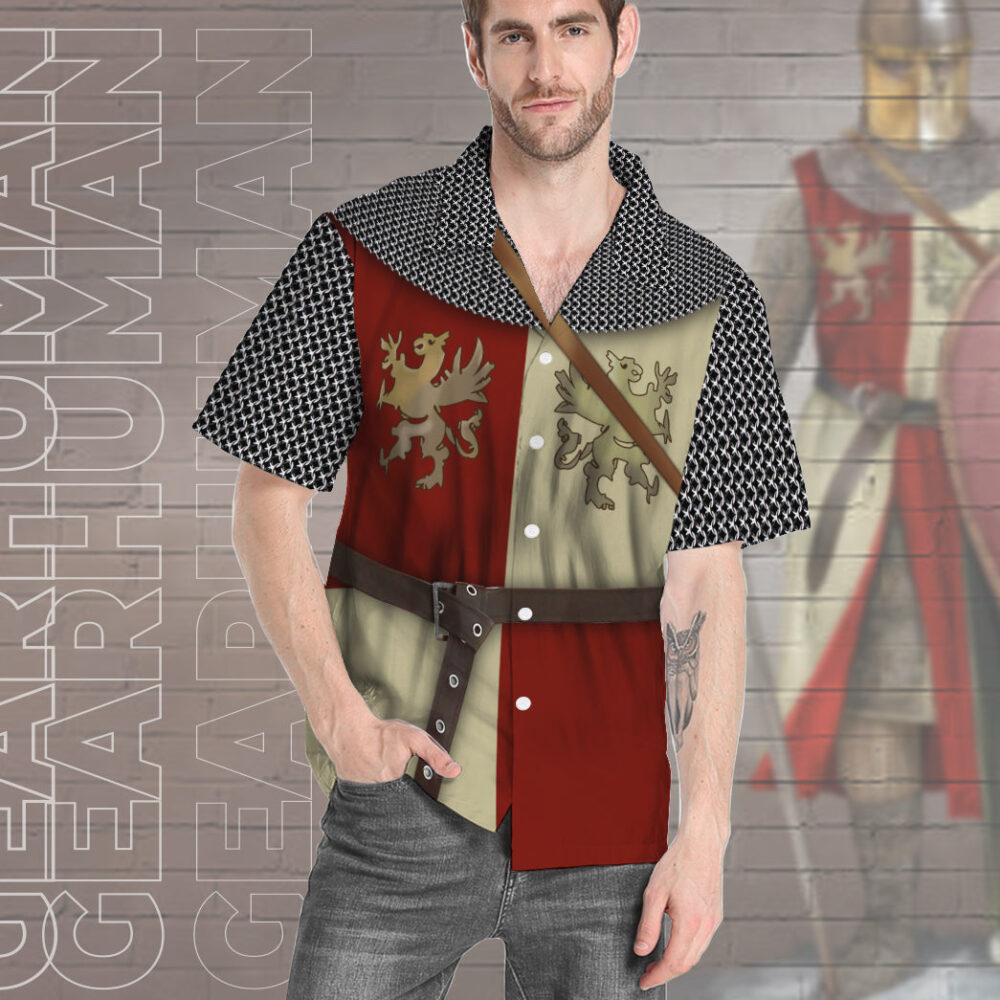 Polish Knight Custom Short Sleeve Shirt