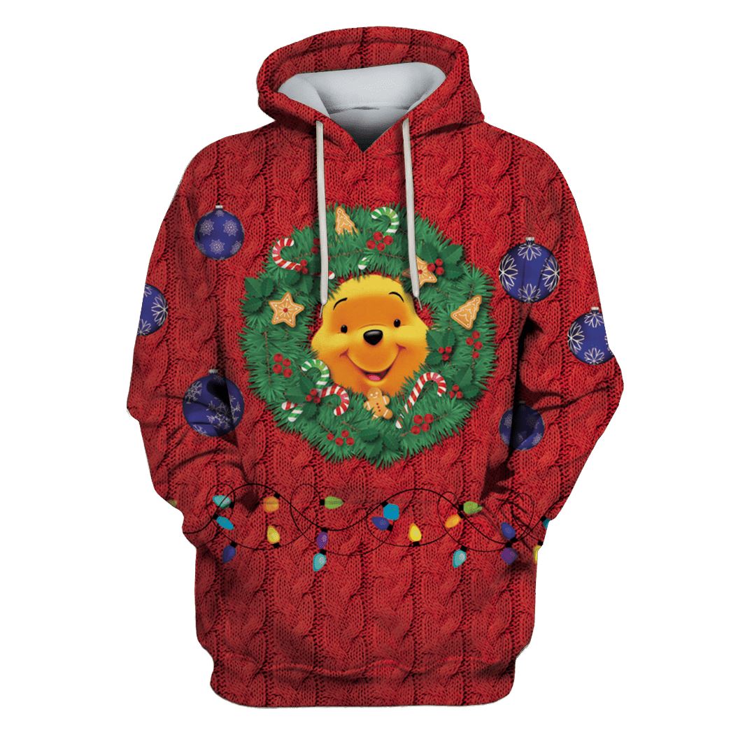 POOH ON CHRISTMAS DAY Custom T-Shirt Hoodie Apparel