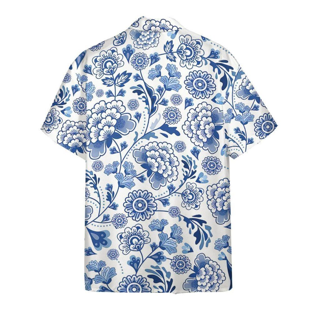 Porcelain Pattern Hawaii Shirt