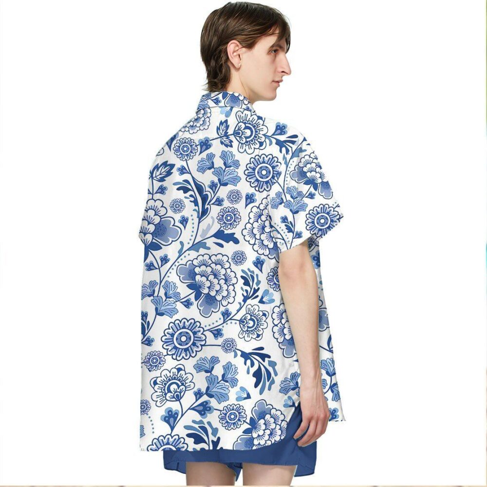 Porcelain Pattern Hawaii Shirt