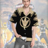 Power Ranger Black Dino Thunder Hawaii Shirt Zjvnl