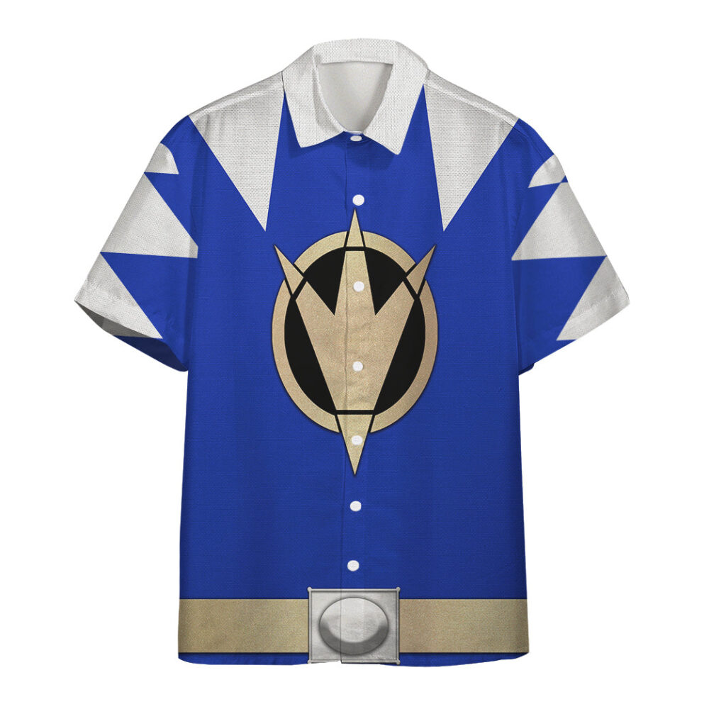 Power Ranger Blue Dino Thunder Hawaii Shirt