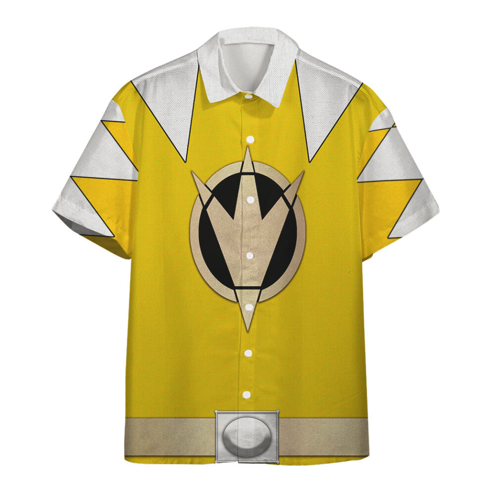 Power Ranger Yellow Dino Thunder Hawaii Shirt