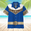 Power Ranger Zeo Blue Hawaii Shirt Bokp7