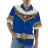 Power Ranger Zeo Blue Hawaii Shirt R6Gfa