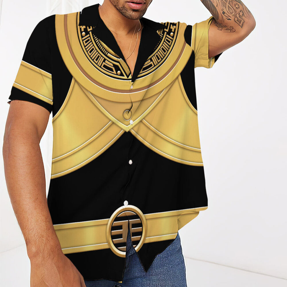 Power Ranger Zeo Gold Hawaii Shirt