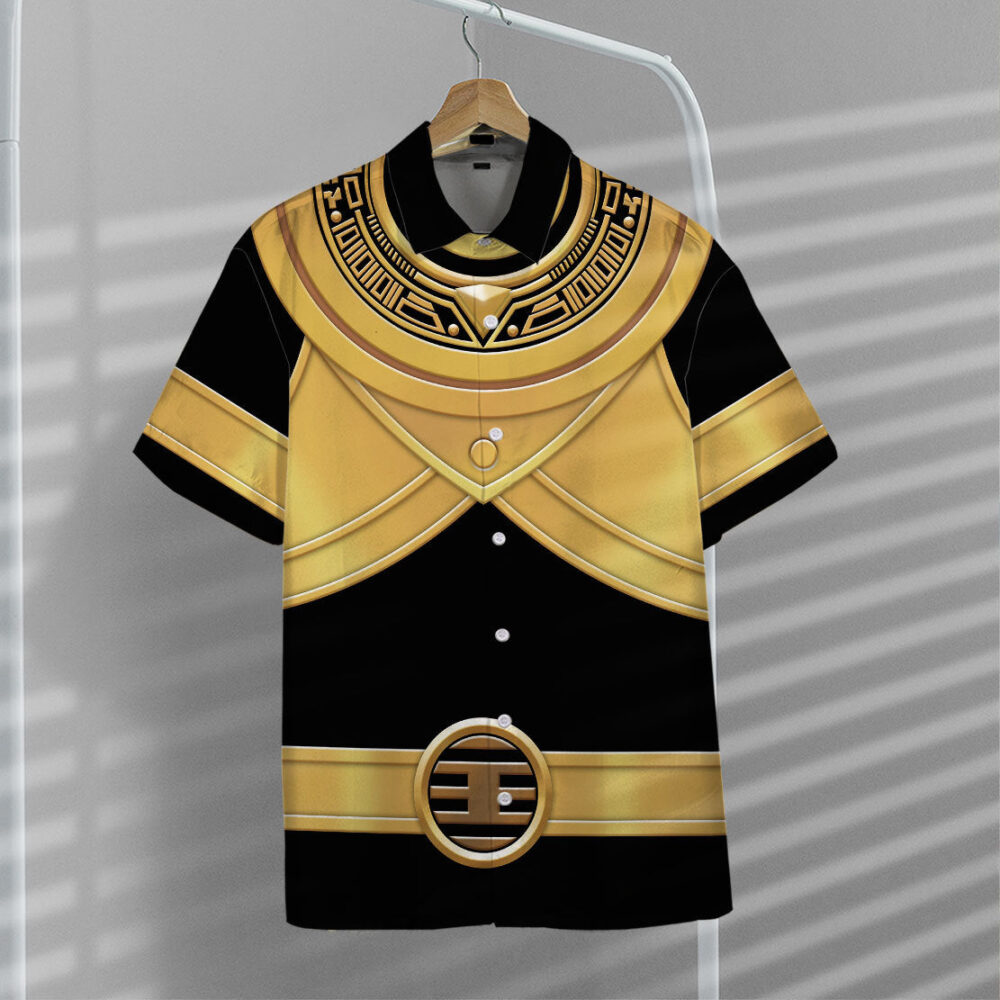 Power Ranger Zeo Gold Hawaii Shirt