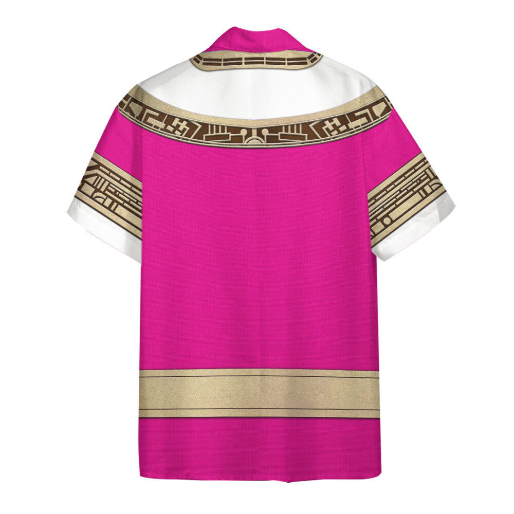 Power Ranger Zeo Pink Hawaii Shirt