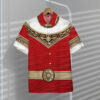 Power Ranger Zeo Red Hawaii Shirt 13Jgk