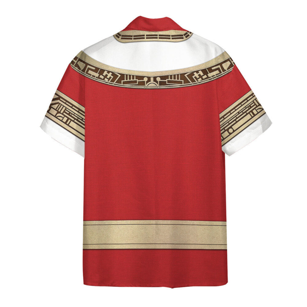 Power Ranger Zeo Red Hawaii Shirt