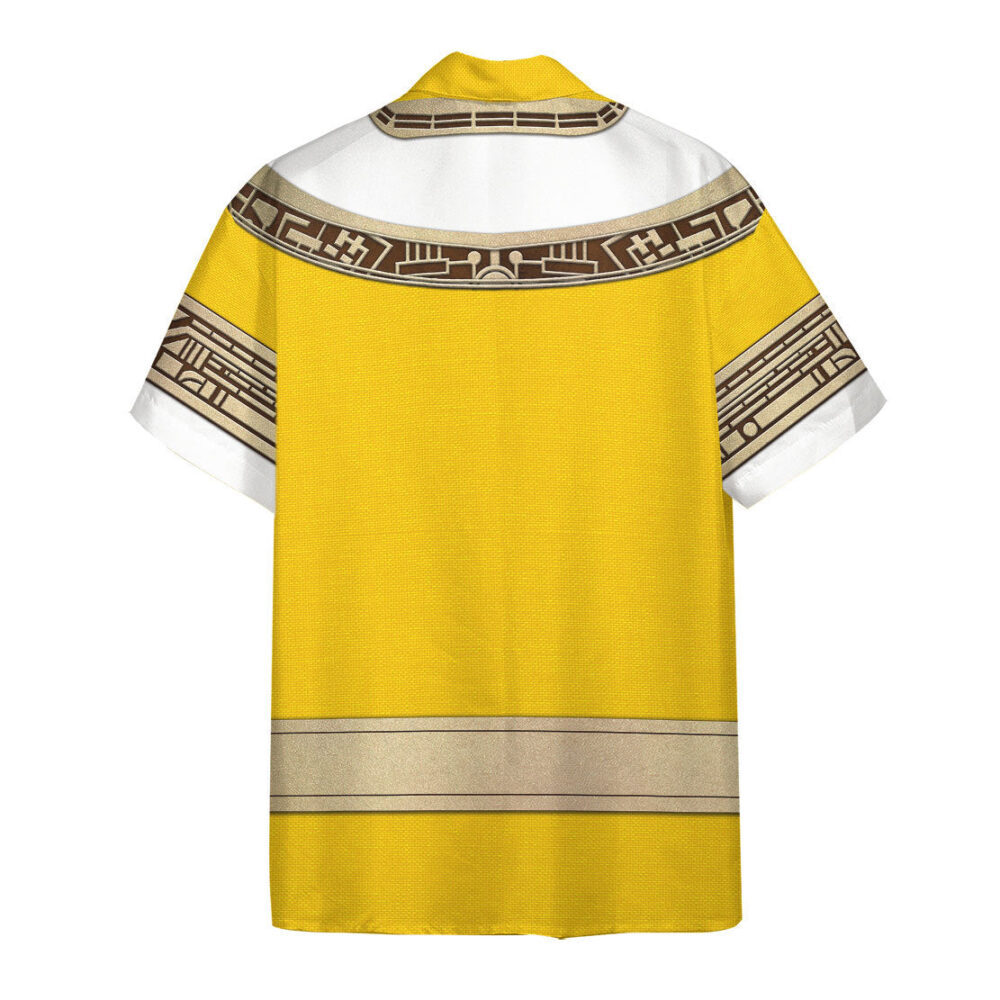 Power Ranger Zeo Yellow Hawaii Shirt