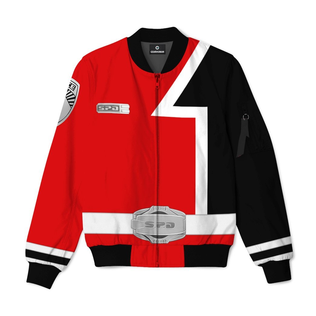 Power Rangers SPD Red Custom Bomber