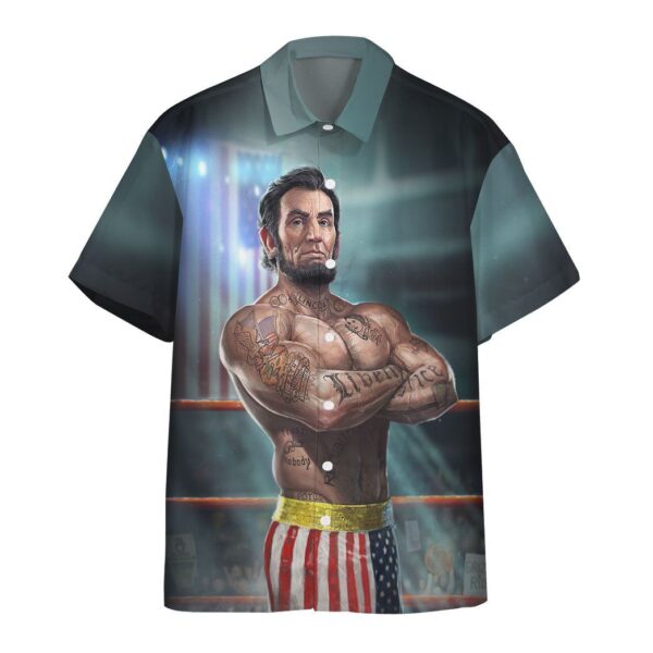 President MMAbe Lincoln Custom Short Sleeve Shirt