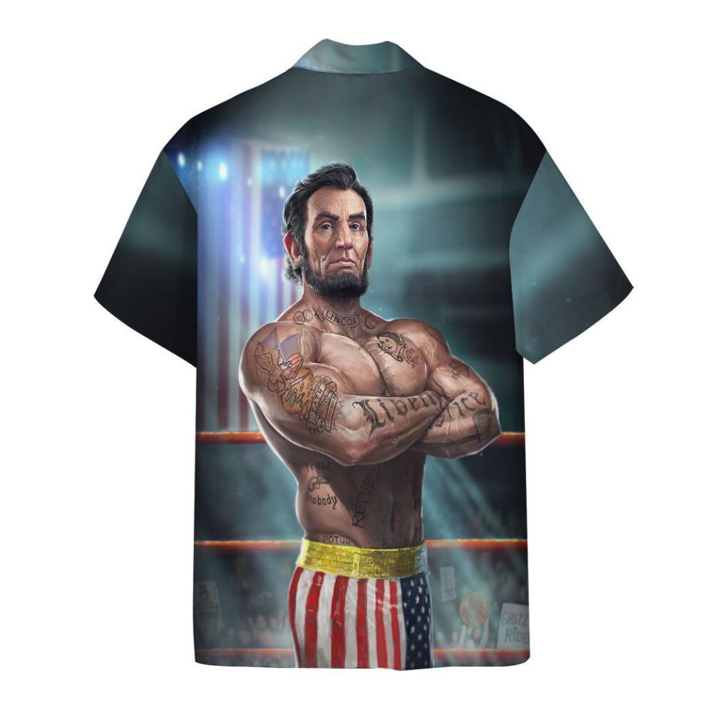 President Mmabe Lincoln Custom Short Sleeve Shirt