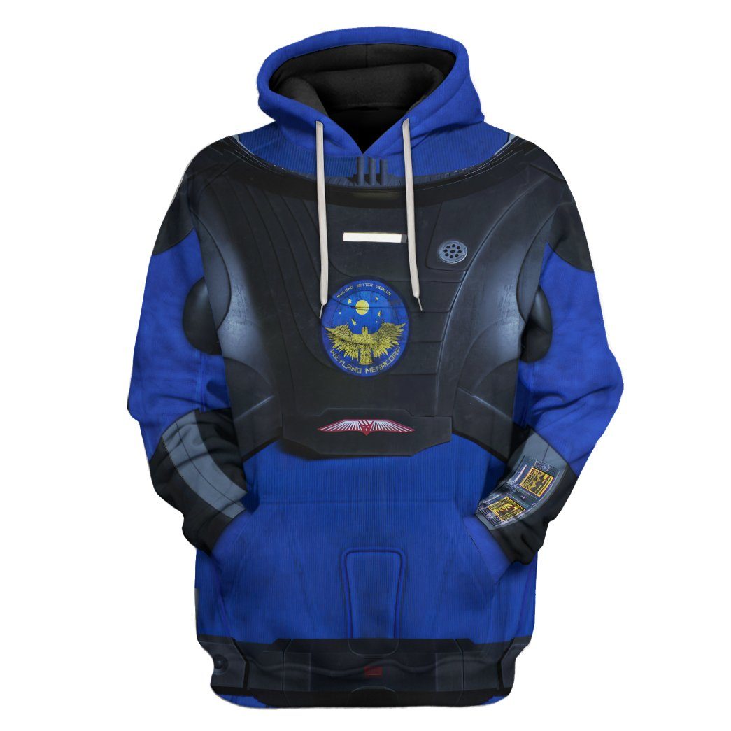 Prometheus Space Suit Custom Hoodie Apparel