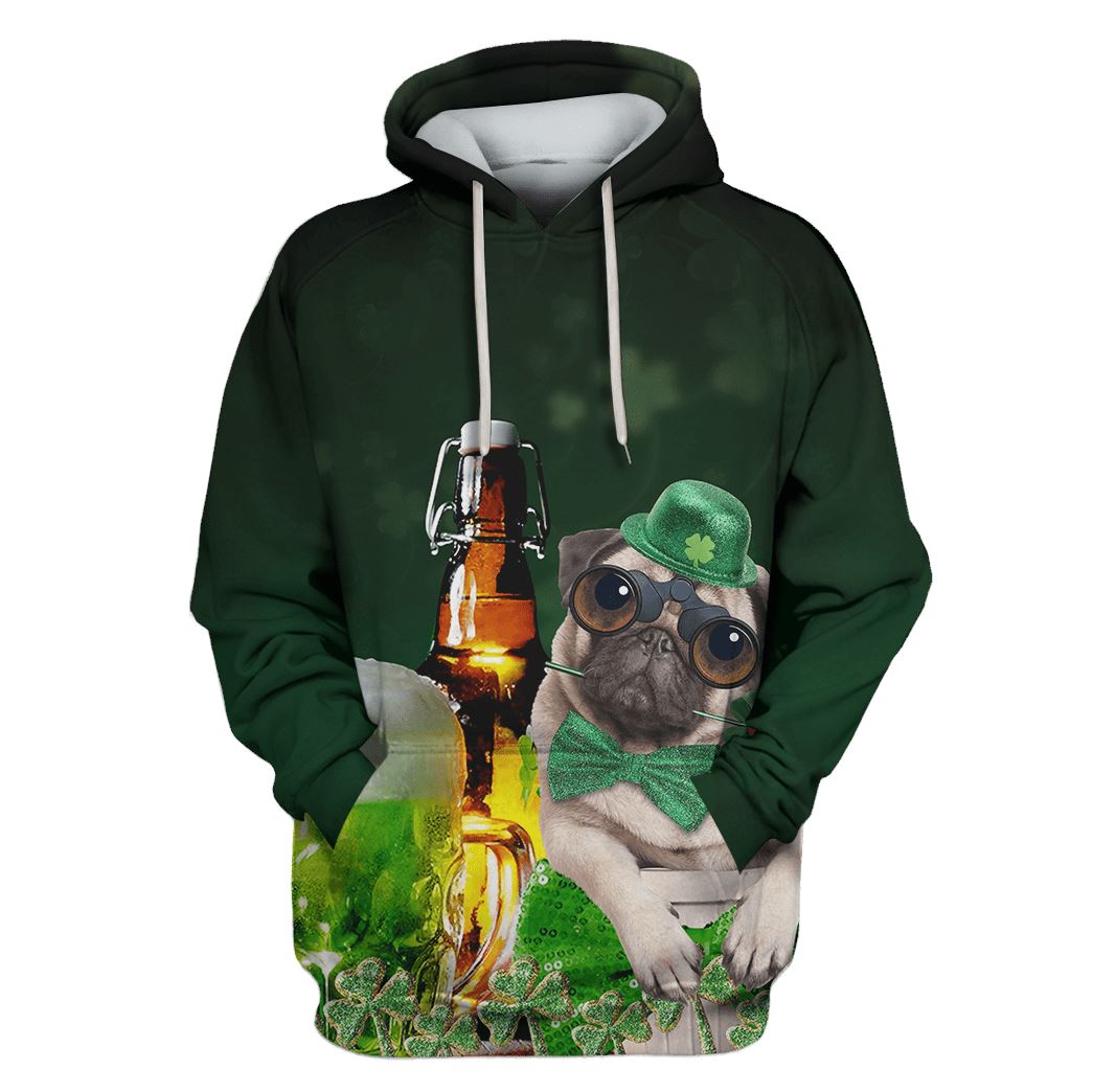 Pug Custom T-Shirt Hoodie Apparel