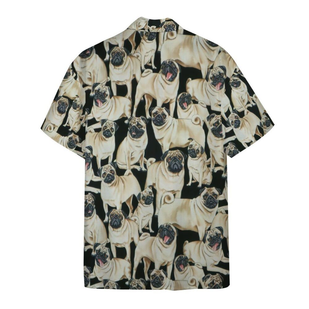 Pug Dogs Custom Hawaii Shirt