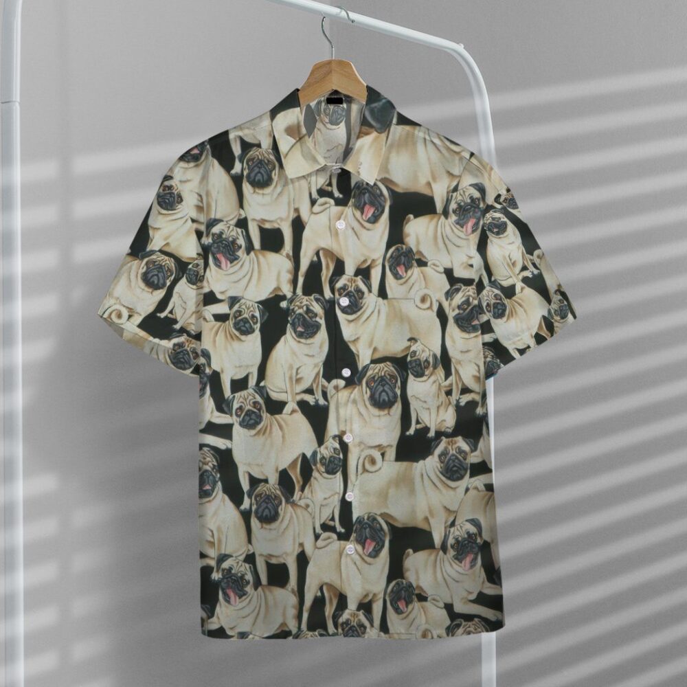 Pug Dogs Custom Hawaii Shirt