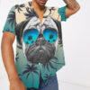 Pug Summer Vibe Hawaii Shirt Qomeu