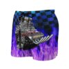 Purple Fire Hot Rod Hawaii Shirt Nydiq