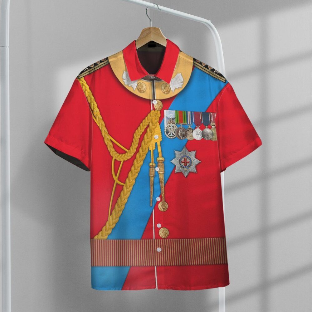 Queen Elizabeth Custom Short Sleeve Shirt