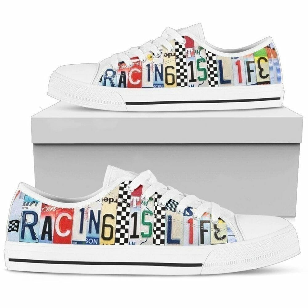 Racing Is Life Men Sneakers Style Racing Lover