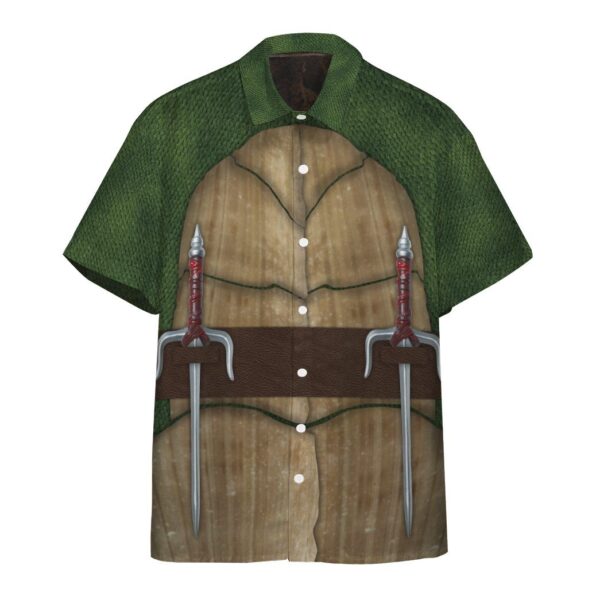 Raphael Raph TMNT Custom Short Sleeve Shirt