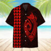 Red Fish Hook Hawaii Shirt Pmjgz