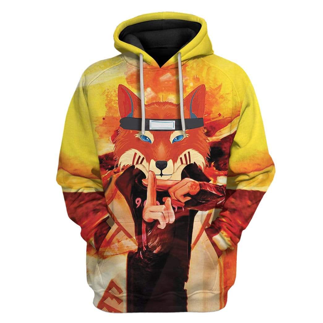 Red Fox Tranformation Custom Hoodies Apparel