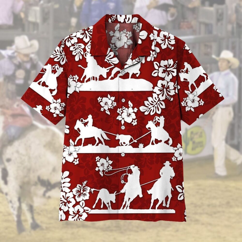 Red Team Roping Hawaii Shirt