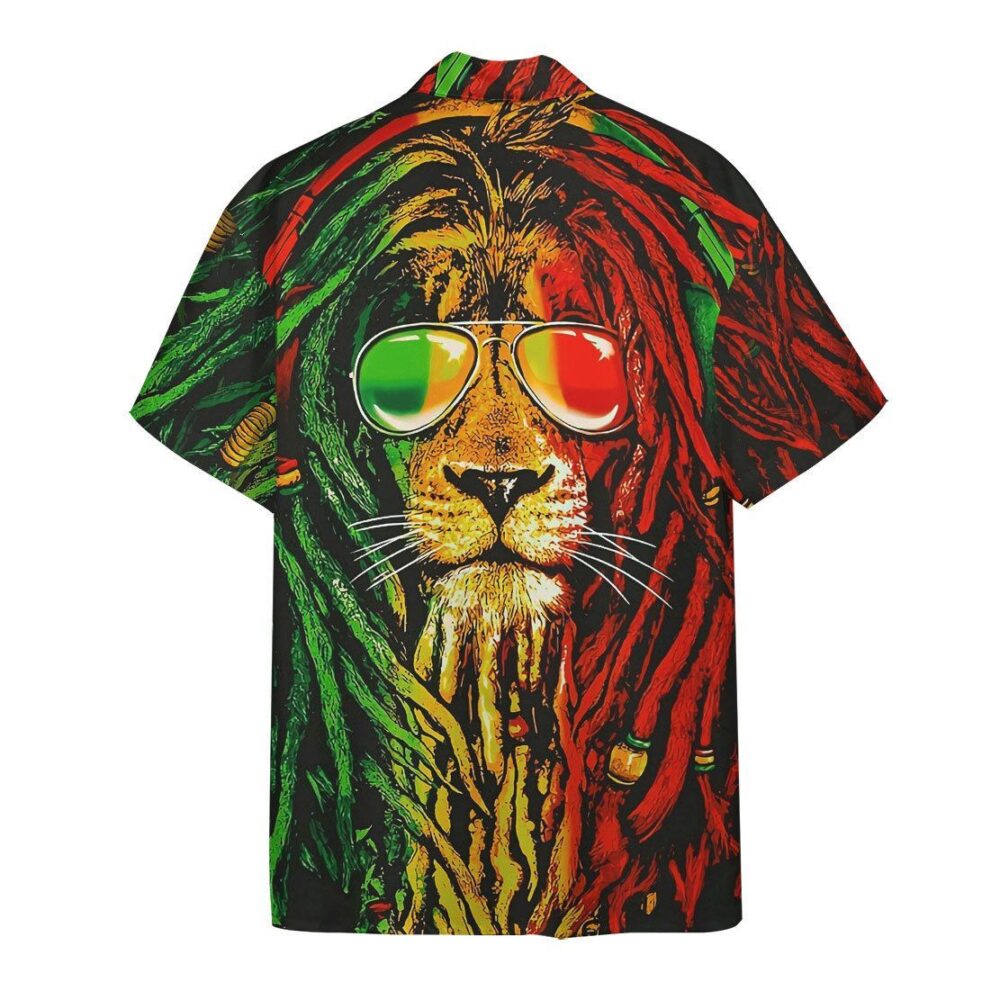 Reggae Lion Hawaii Shirt