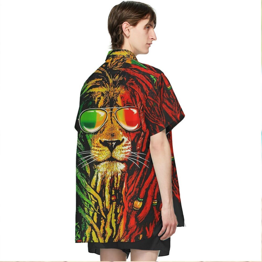 Reggae Lion Hawaii Shirt