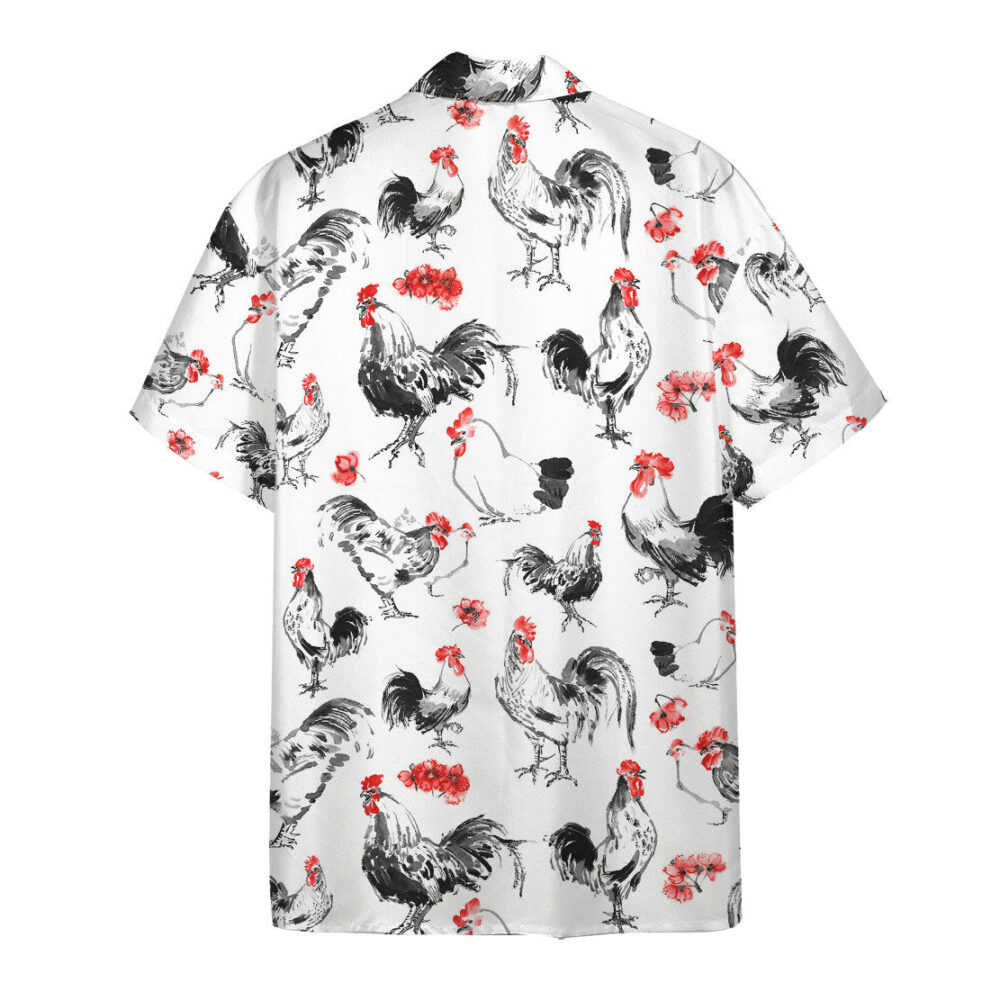 Rooster Hawaii Shirt