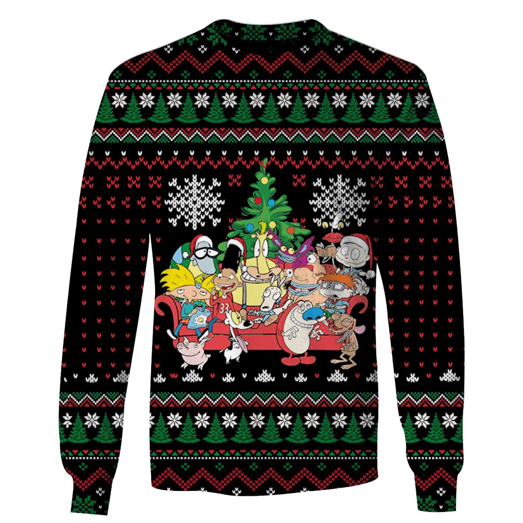 Rugrats Merry Christmas Custom T-Shirt Hoodie Apparel