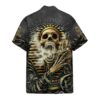 Sacred Skull Ancient Egypt Custom Short Sleeves Shirt Dnezu