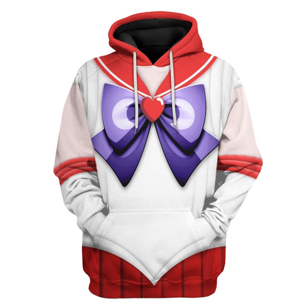 Sailor Mars All Over Print T-Shirt Hoodie Apparel