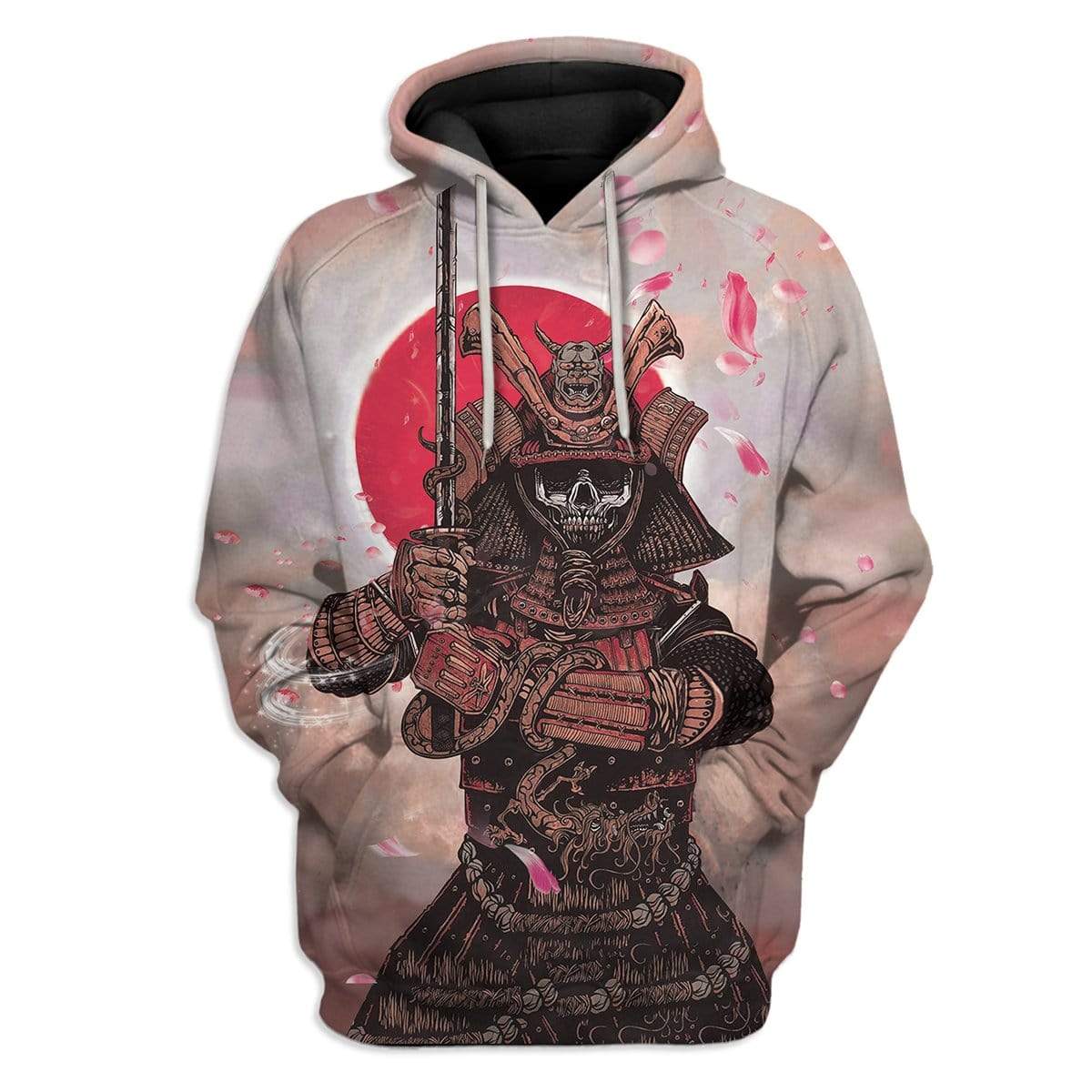 Samurai Skull Custom T-Shirts Hoodies Apparel