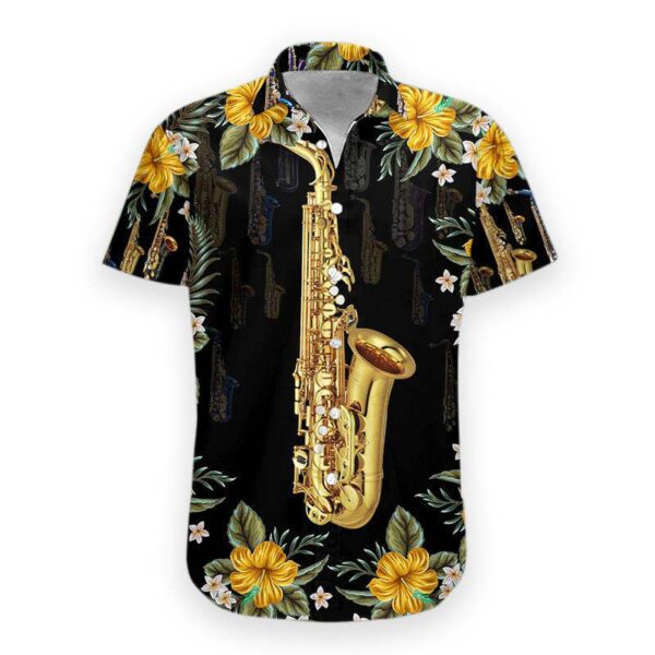 Saxophone Custom Hawaii Shirt