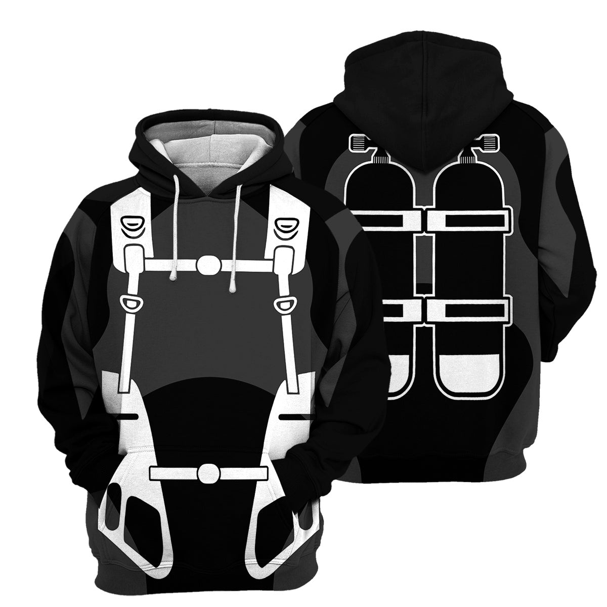 Scuba Diving CostumeUnique All Over Print T-Shirt Hoodie Gift Ideas