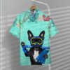 Scuba Diving French Bull Dog Hawaii Shirt M1Hga