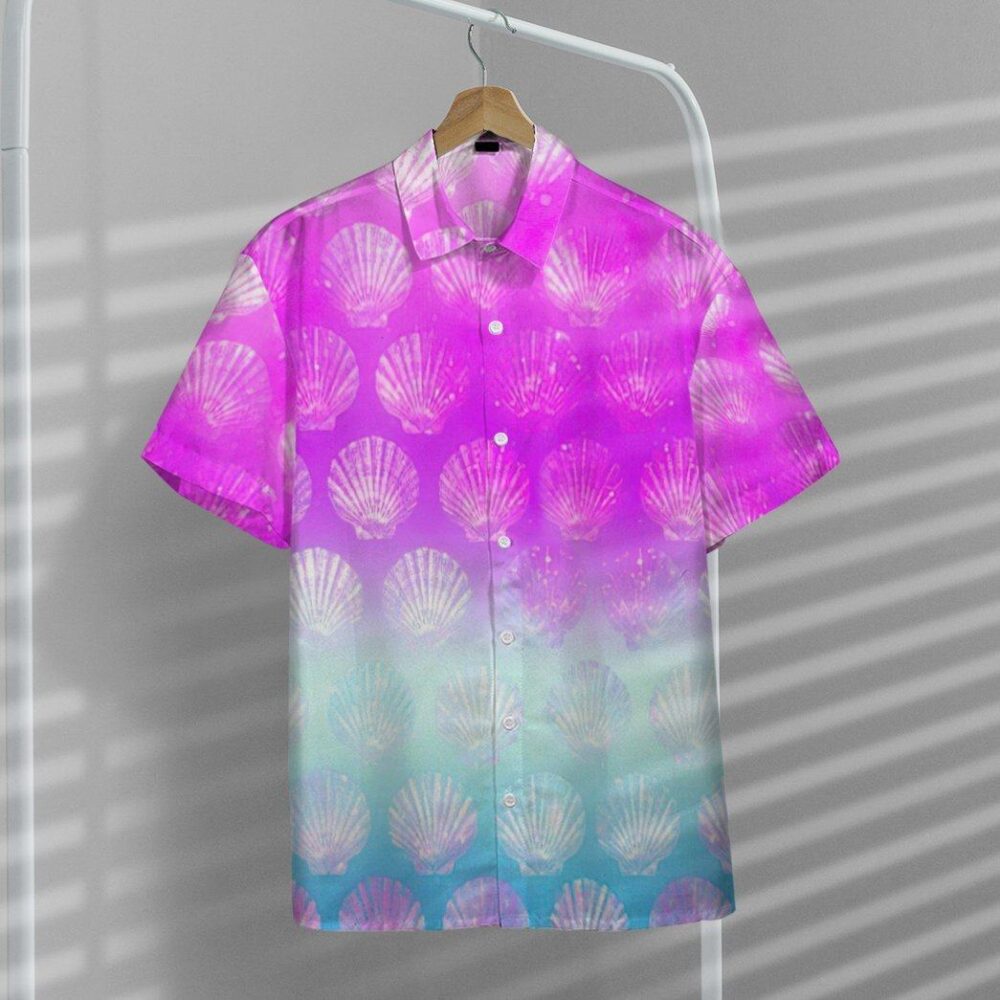 Sea Shell Color Hawaii Shirt