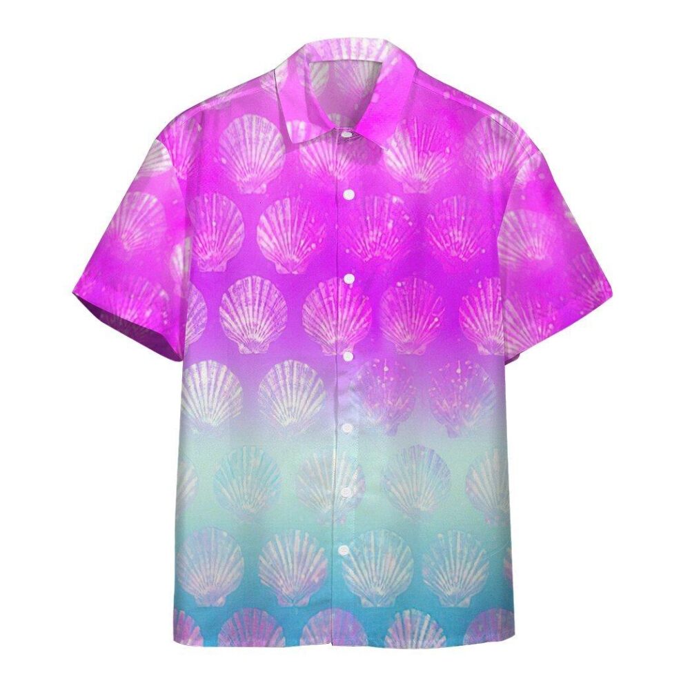 Sea Shell Color Hawaii Shirt