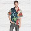 Sea Turtle Tropical Hibiscus And Plumeria Custom Short Sleeve Shirt Nlunm