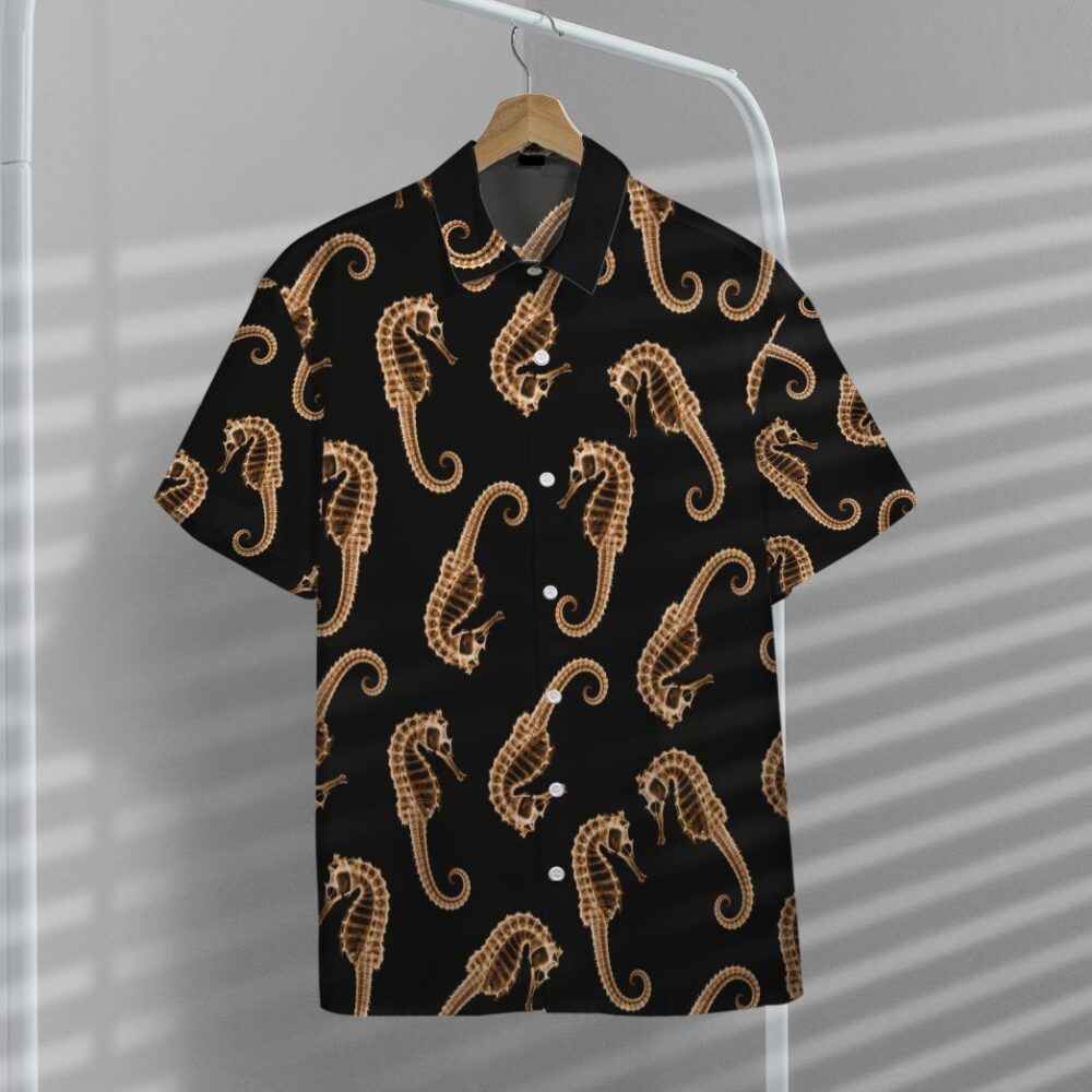 Seahorse X Ray Custom Short Sleeve Shirt