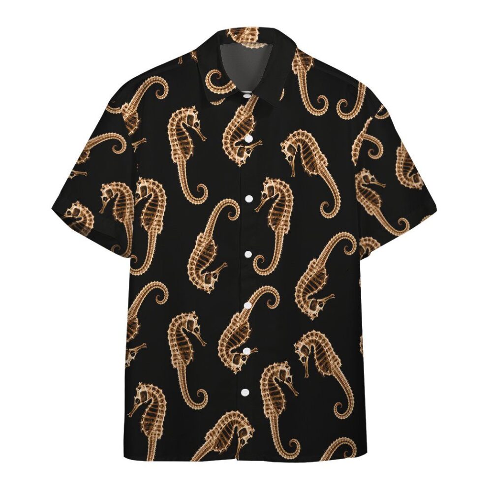 Seahorse X Ray Custom Short Sleeve Shirt