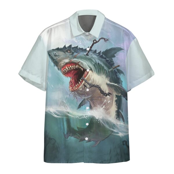 Sharks Fury Custom Short Sleeve Shirt