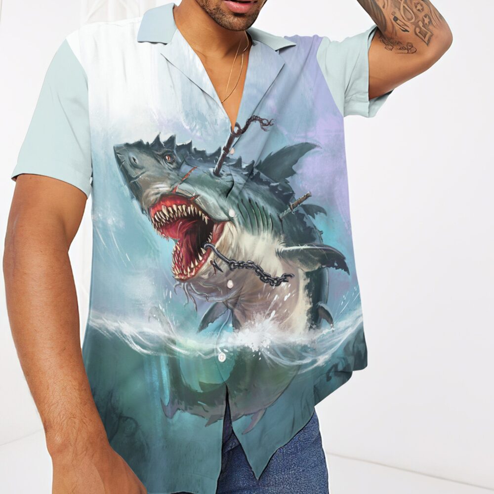 Sharks Fury Custom Short Sleeve Shirt