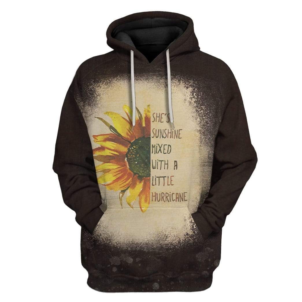 Shes Sunshine Mixed With a Little Hurricane Custom Hoodie Apparel