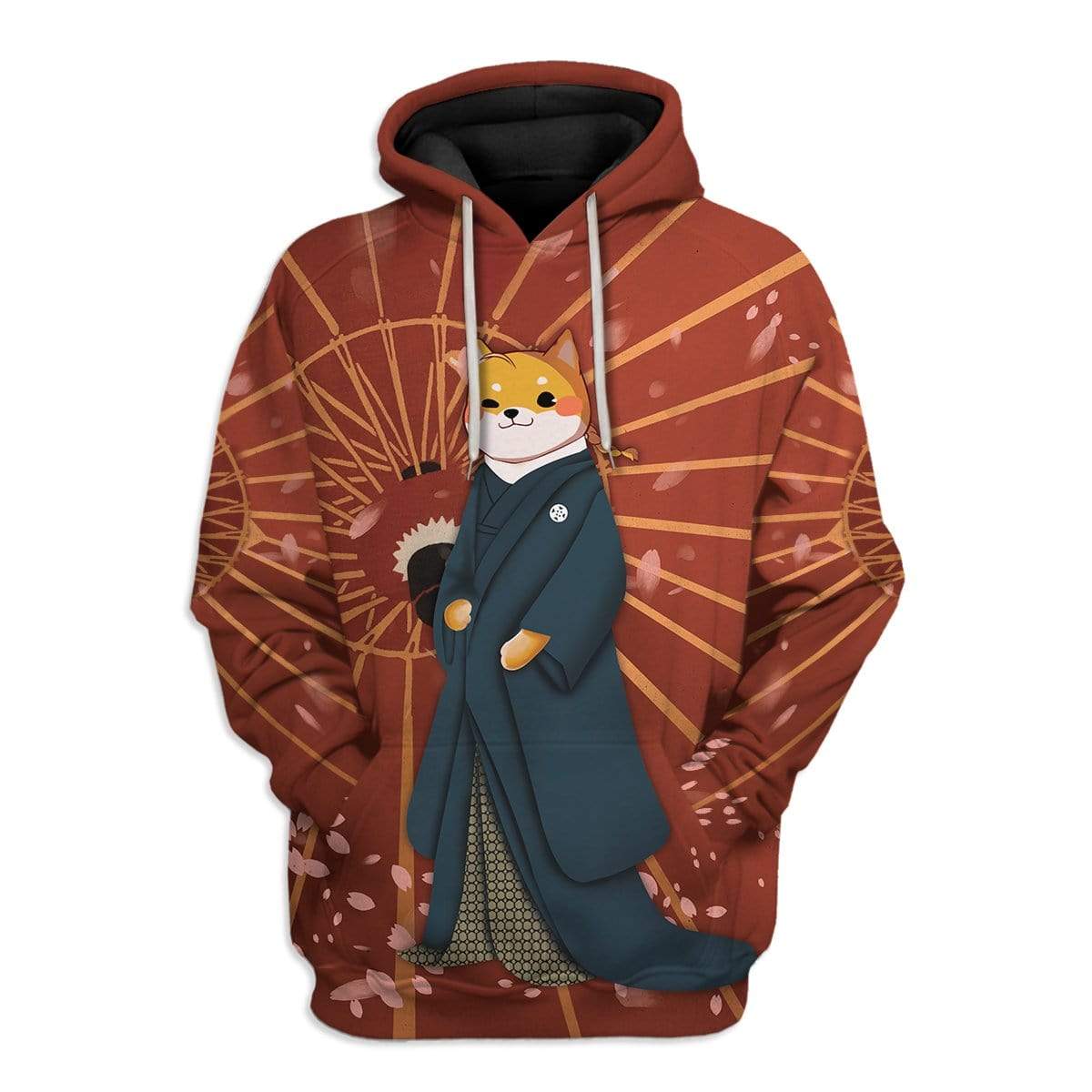 Shiba Inu In Kimono Custom T-Shirts Hoodies Apparel